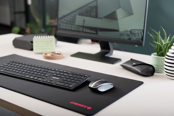 Cherry KW 9100 SLIM - Tastatur - trådløs - 2,4 GHz, Bluetooth 4.0