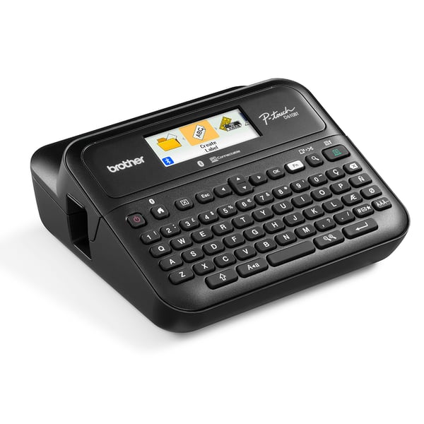 Brother PT-D610BTVP etiketprinter Termisk overførsel 180 x 360 dpi 30 mm/sek. Kabel & trådløs TZe Bluetooth