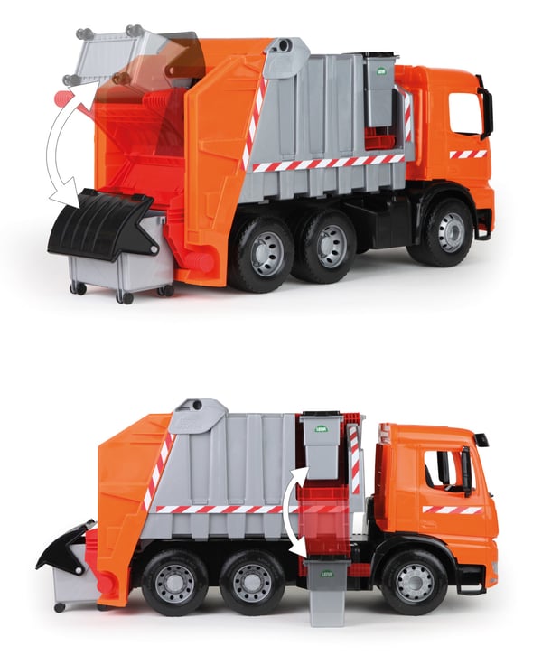Lena GIGA TRUCKS Garbage truck Arocs with labels