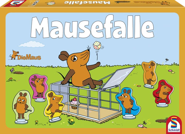 Schmidt® Spiele Die Maus: Die Mausefalle Brädspel Tävling