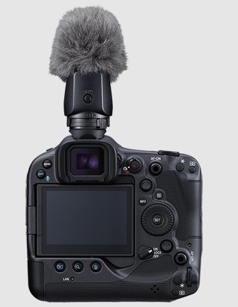 Canon 5138C001 mikrofon Sort Mikrofon til digitalkamera