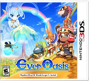 Nintendo Ever Oasis, 3DS Standard Nintendo 3DS Nintendo Ever Oasis, 3DS Standard Nintendo 3DS