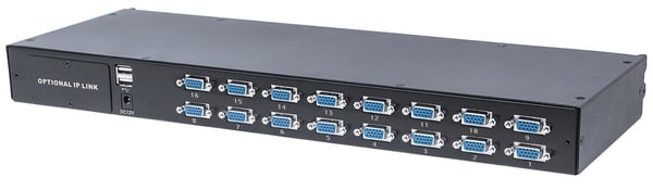 Intellinet 507844 KVM-switchar Svart