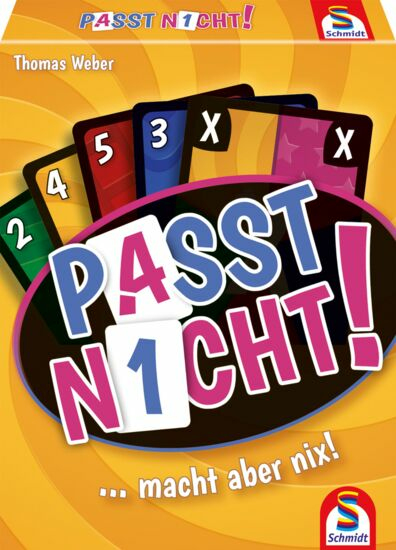 Schmidt® Spiele Passt Nicht! Passt nicht! 20 min Korttipeli Juhla