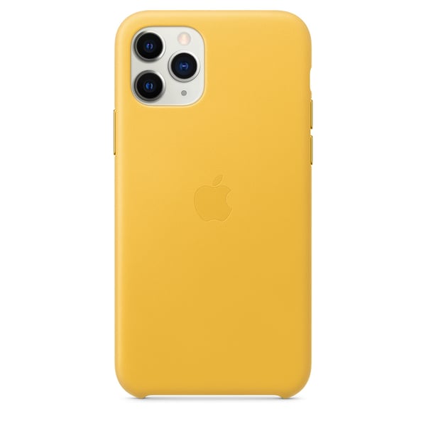Apple MWYA2ZM/A matkapuhelimen suojakotelo 14,7 cm (5.8") Suojus Keltainen