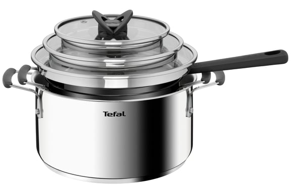 Tefal Opti'Space G7376S44 pannu- ja kattilasarja 6 kpl