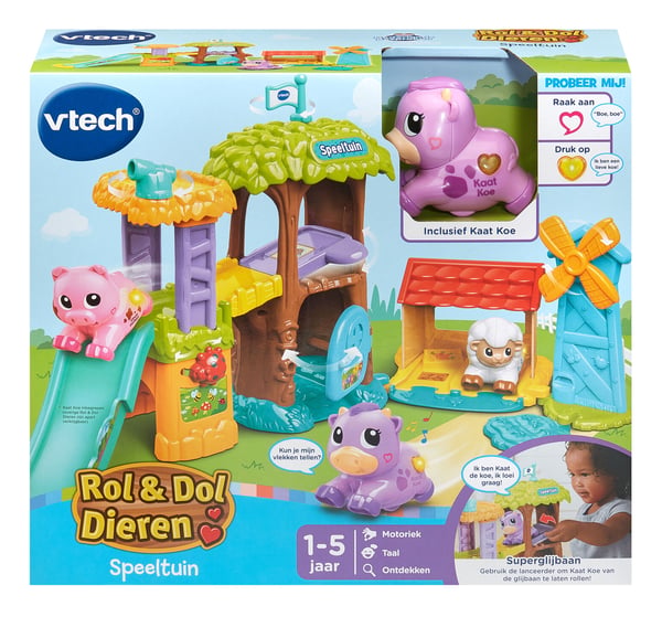 VTech Rol & Dol Dieren Speeltuin