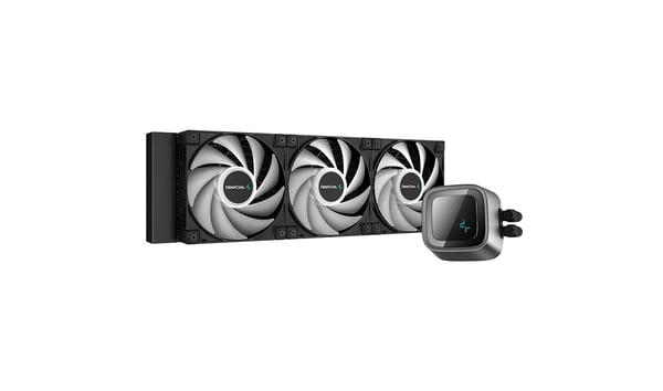 DeepCool LS720 Processor Allt-i-ett vätskekylare 12 cm Svart 1 styck