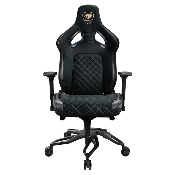 COUGAR CGR-T2F-GLB Universal gamingstol Polstret vatteret sæde Sort