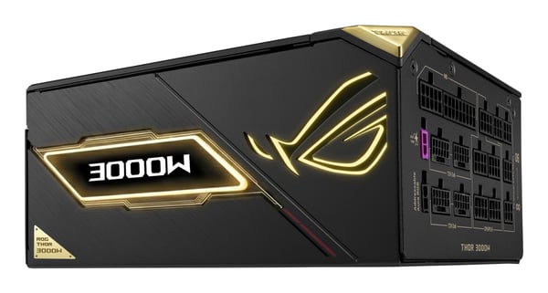 ASUS ROG Thor 3000W Titanium III Edition 20 enhed til strømforsyning 20+4 pin ATX ATX Sort