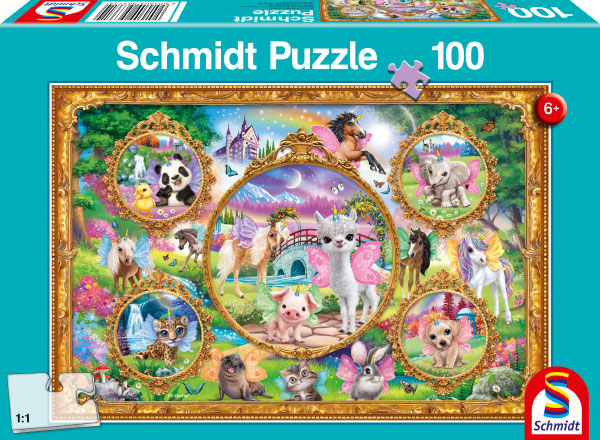 Schmidt® Spiele 4056371 Puslespil 100 stk Tegnefilm