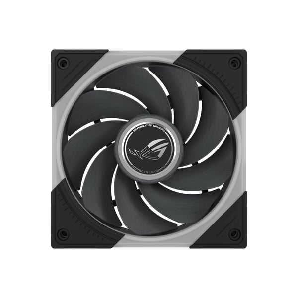 ASUS ROG Eurux GR120 ARGB Reverse Fan - Triple Pack Datorväska 12 cm Svart, Vit 3 styck