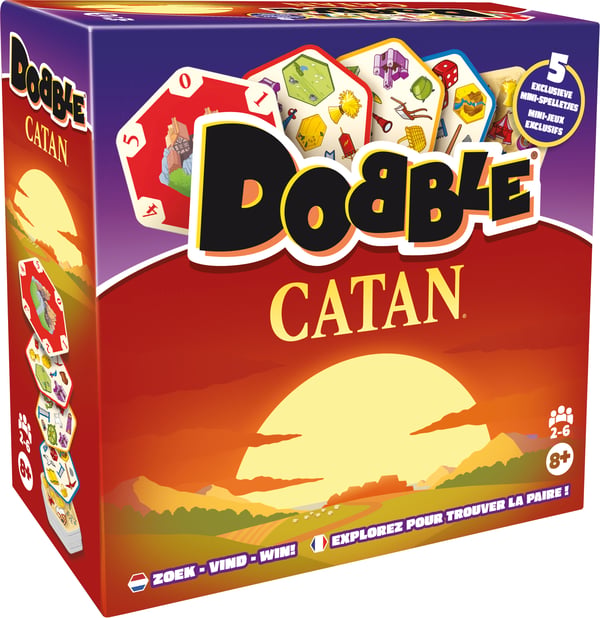 Asmodee Dobble Catan Dobble Catan Brætspil Matching