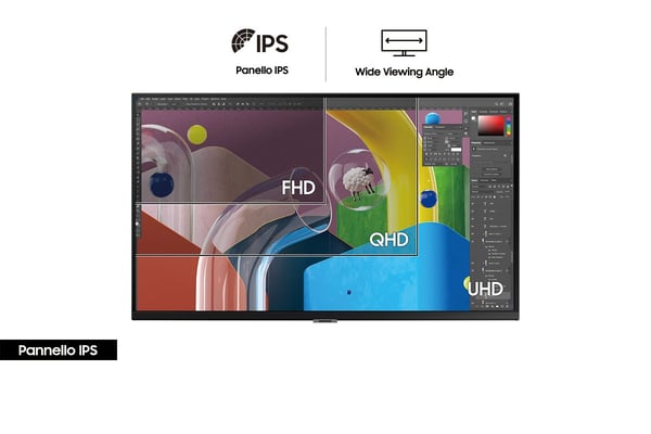 Samsung LS27B800PXU platta pc-skärmar 68,6 cm (27") 3840 x 2160 pixlar 4K Ultra HD LCD Svart