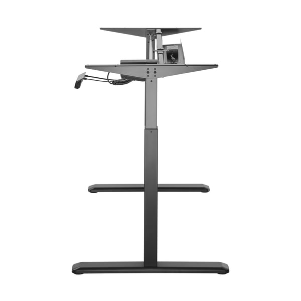 AISENS DF01B-079 stel til skrivebord Elektrisk 2 ben Sort