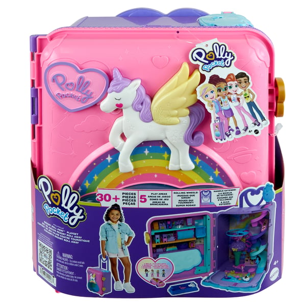 Polly Pocket Polly Pocket-dockor Pollyville Resort Roll Away-lekset