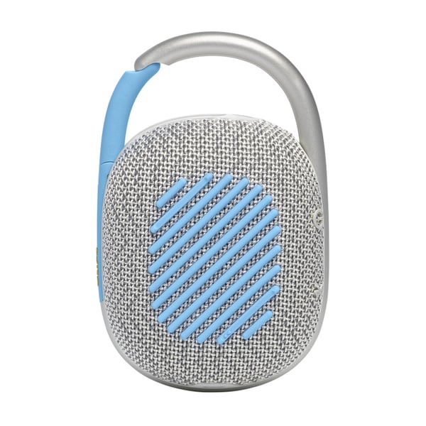JBL Clip 4 Eco Bärbar stereohögtalare Blå, Vit 5 W