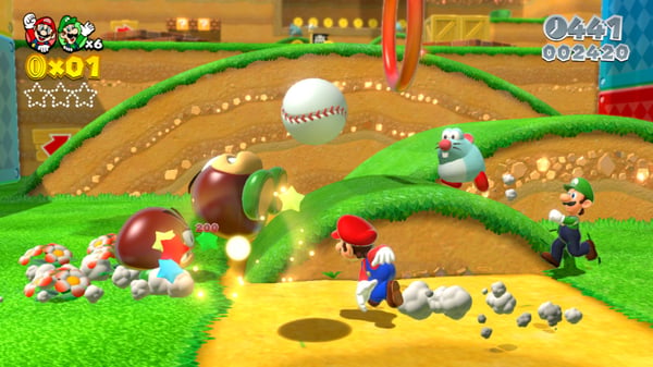 Nintendo Super Mario 3D World Standard Tysk, Engelsk, Spansk, Fransk, Italiensk, Hollandsk, Portugisisk, Russisk Wii U