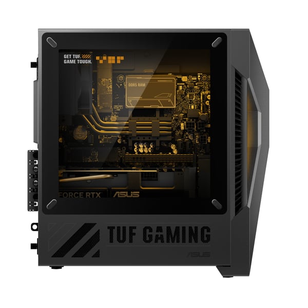 ASUS TUF Gaming T500 T500MV-13620H322W Intel® Core™ i7 i7-13620H 16 GB DDR5-SDRAM 1 TB SSD NVIDIA GeForce RTX 5060 Windows 11 Home Mini Tower PC Svart, Grå