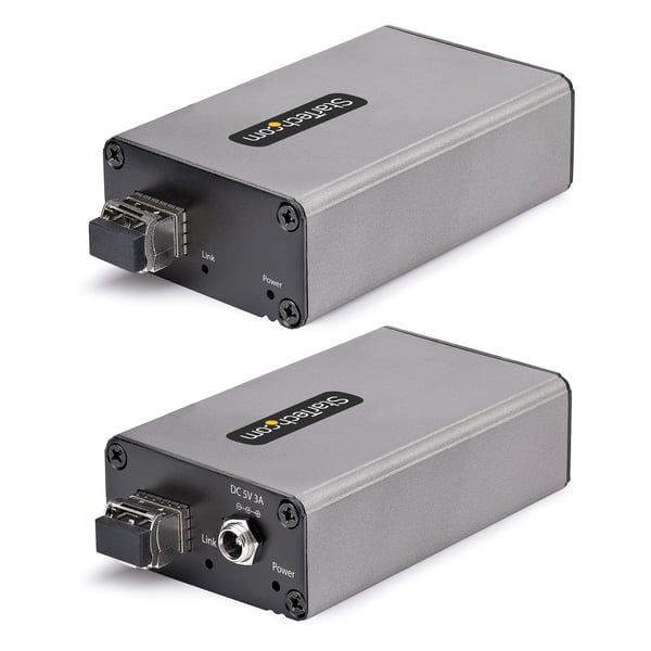 StarTech.com 2-Port USB 3.0-förlängare över OM3 Multimode Fiber, LC/LC, 2x 5Gbps USB-A Hub, 350m (1150ft)