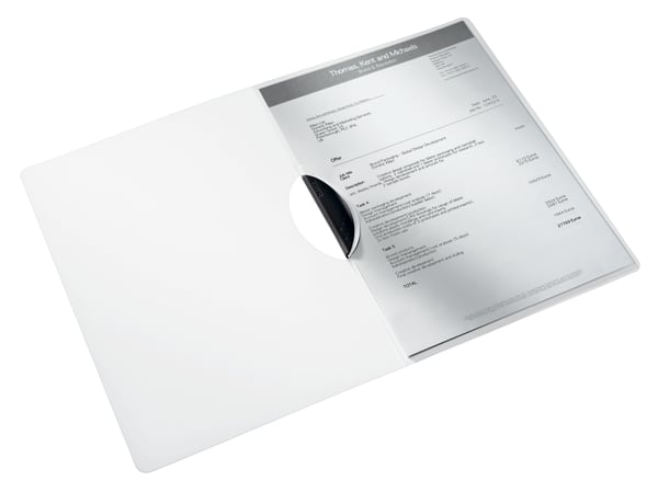 Leitz WOW ColorClip puristuskansio PP A4