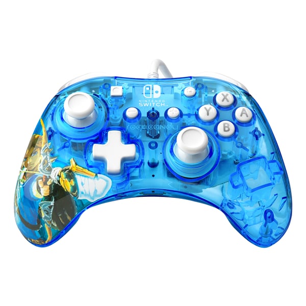 PDP Rock Candy: Berry Brave Link Blå, Translucent USB Spelplatta Analog / Digital Nintendo Switch, Nintendo Switch Lite, Nintendo Switch OLED PDP Rock Candy: Berry Brave Link Blå, Translucent USB Spelplatta Analog / Digital Nintendo Switch, Nintendo Switch Lite, Nintendo Switch OLED