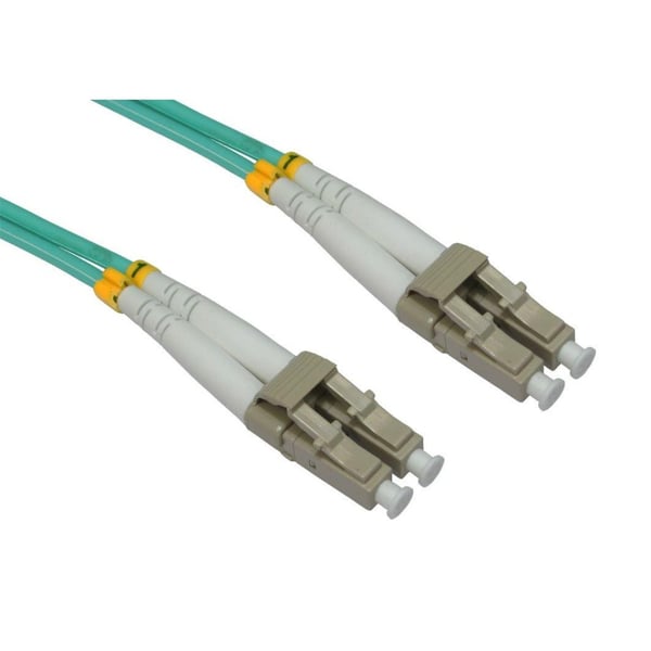 Techly LC M-M 1m InfiniBand- ja kuituoptiikkakaapeli Vedenvärinen
