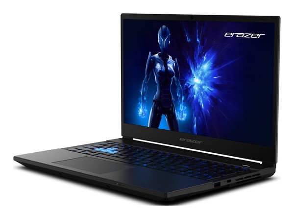 ERAZER Deputy 15 P1 MD62761 Intel Core 7 250H Kannettava tietokone 39,6 cm (15.6") Full HD 16 GB DDR5-SDRAM 1 TB SSD NVIDIA GeForce RTX 5060 Wi-Fi 6E (802.11ax) Windows 11 Home Musta QWERTY Englanti (US)