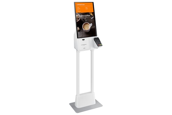 Samsung LH24KMATBGC Kioskdesign 60,5 cm (23.8") Wi-Fi 250 cd/m² Full HD Vit Pekskärm 16/7