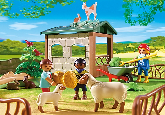 Playmobil City Life Children's Petting Zoo