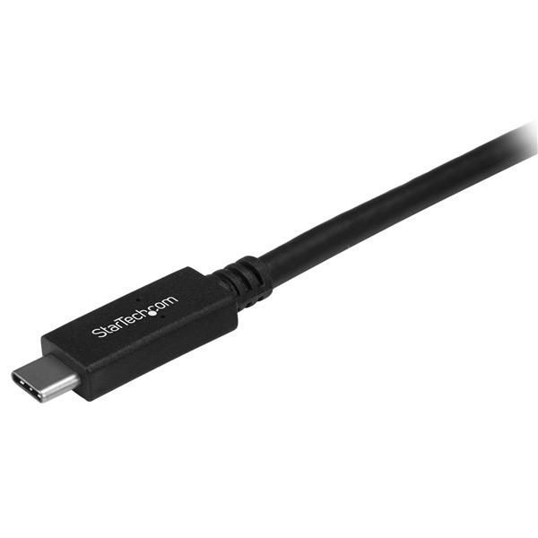 StarTech.com USB315CC1M USB-kabel USB 3.2 Gen 1 (3.1 Gen 1) 1 m USB C 5 Gbit/sek. Sort