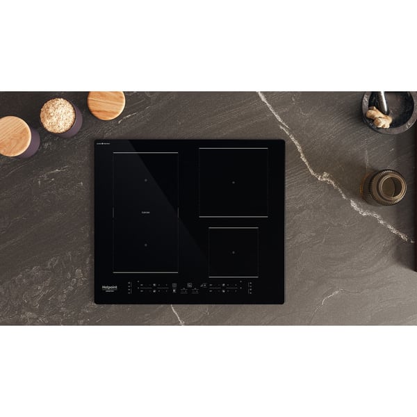 Hotpoint HB 4860C CPNE Sort Indbygget 59 cm Zone induktionskogeplade 4 zone(s)