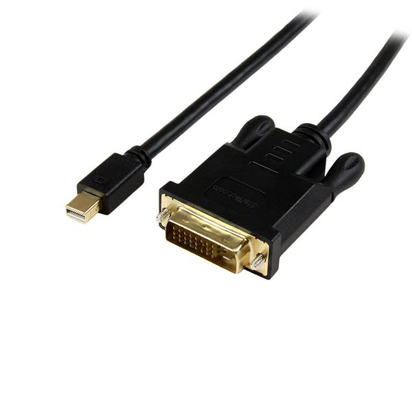 StarTech.com Aktiv konverteraradapterkabel för Mini DisplayPort till DVI på 91 cm - mDP till DVI 1920x1200 - Svart
