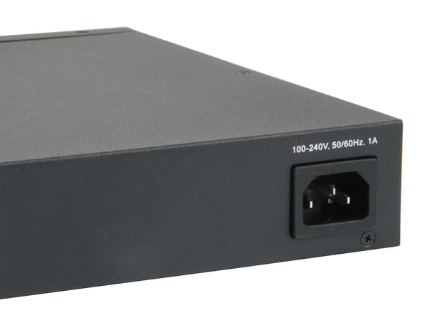 LevelOne GTL-2661 nätverksswitchar hanterad L2 Gigabit Ethernet (10/100/1000) Svart