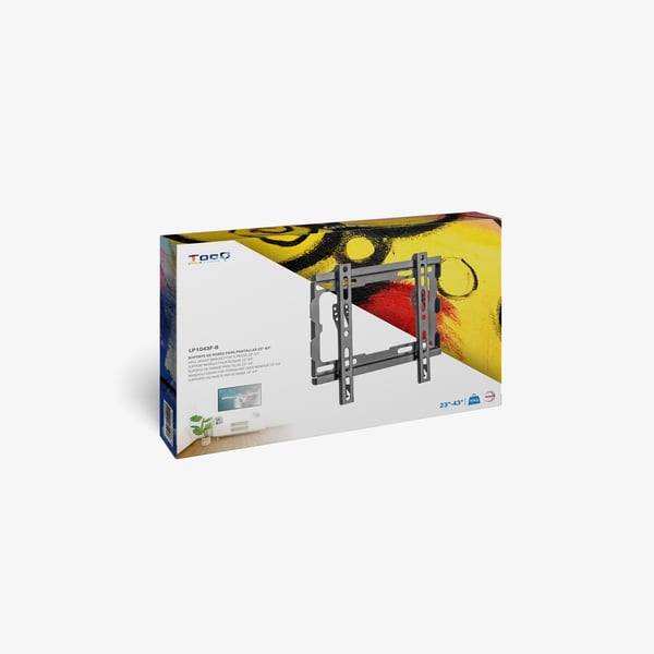 TooQ LP1043F-B tv-beslag 109,2 cm (43") Sort
