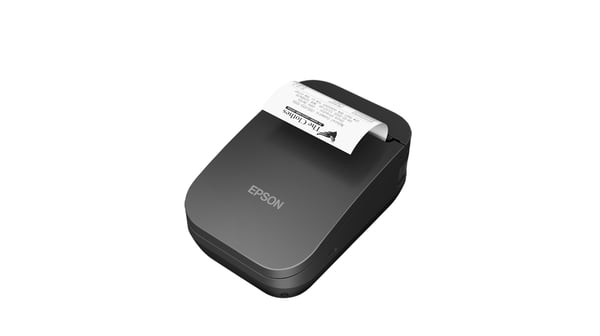 Epson TM-P80II (121): Mobile Receipt, Autocutter, Bluetooth, USB-C, Black, EMEA