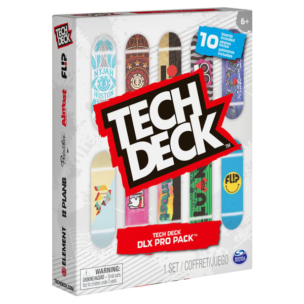 Tech Deck TED DEC Dlx Pro 10PK ECMX GML Fingerbrætsæt