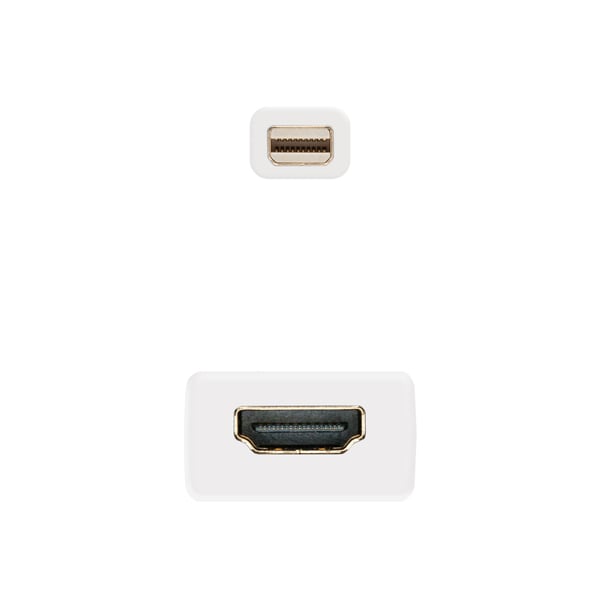 Nanocable 10.16.0102-W videokabeladapter Vit