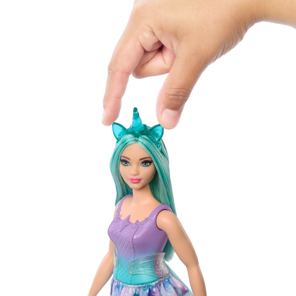 Barbie Dukke Mattel Unirosec Dukke Lilla Turkis Outfit HRR15