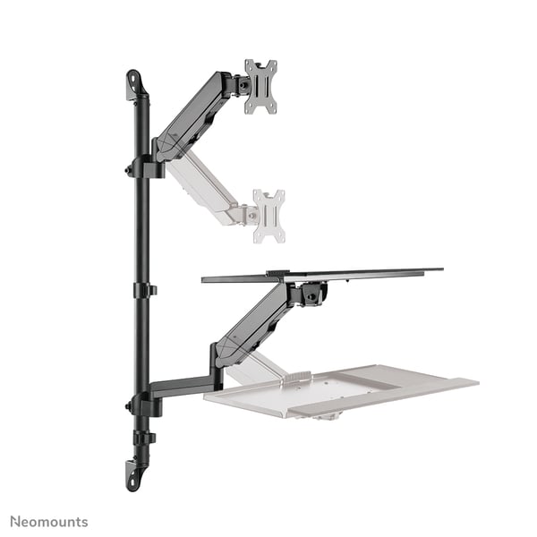 Neomounts WL90-325BL1 desktop arbejdsplads med siddestativ