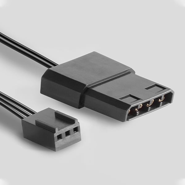 Mars Gaming MFPROX2 kylsystem för dator Datorväska Fan 12 cm Svart 2 styck