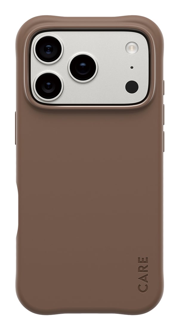 PanzerGlass CARE™ by ® Samba Case Espresso w. MagSafe iPhone 17 Pro mobiltelefonfodral Mobilskal Brun
