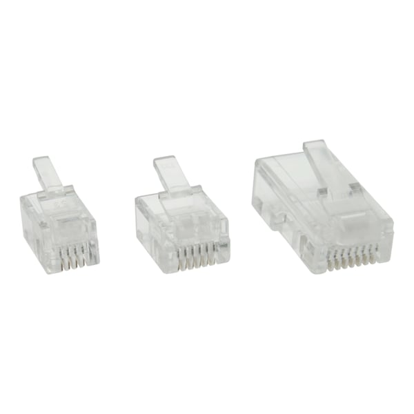 InLine 73094 kabelsamler RJ-11 Transparent, Hvid
