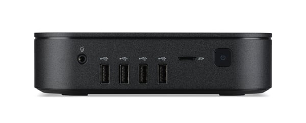 Acer Chromebox CXI6 Intel Core 5 120U 16 GB DDR4-SDRAM 256 GB SSD ChromeOS Mini PC Mini-PC Svart