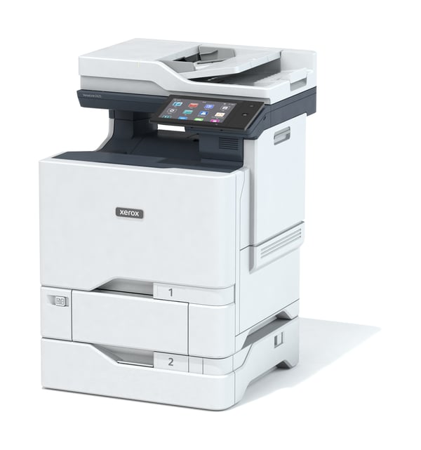 Xerox VersaLink C625 A4 50 sid/min dubbelsidig kopiering/utskrift/scanning/fax, PS3 PCL5e/6, 2 magasin totalt 650 ark