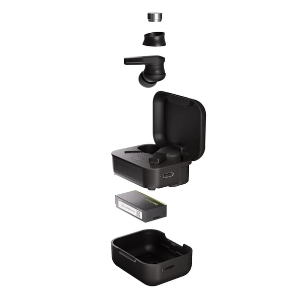 Fairphone Fairbuds 2 Kuulokkeet Langaton In-ear Puhelut/Musiikki/Urheilu/Päivittäinen Bluetooth Musta