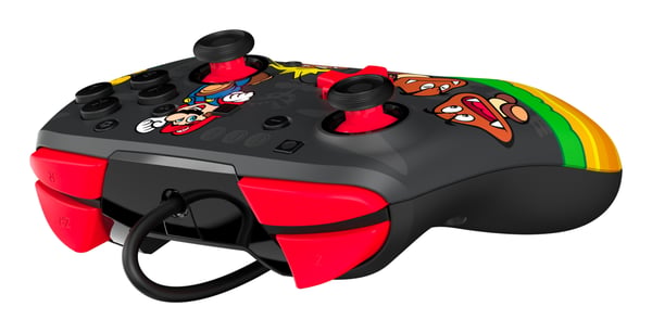 Turtle Beach Rematch Goomba Stomp Flerfarvet USB Gamepad Analog/digital Nintendo Switch, Nintendo Switch 2, Nintendo Switch OLED