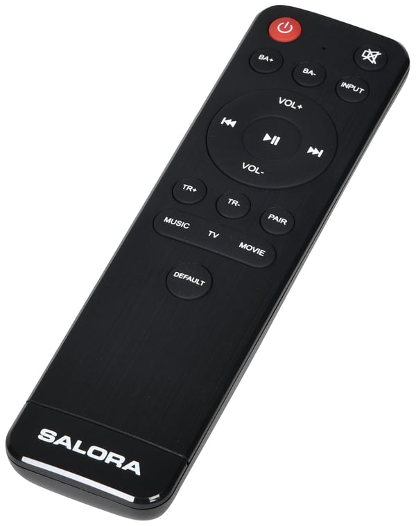 Salora SBO680 soundbar-högtalare Svart 2.1 kanaler 60 W