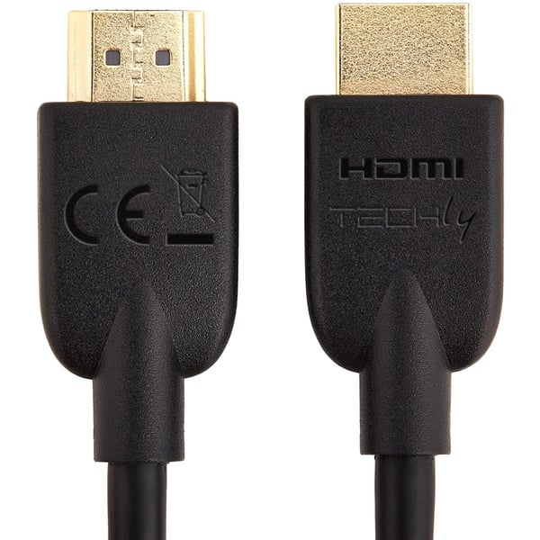 Techly ICOC HDMI2-4-020T HDMI-kabel 2 m HDMI Typ A (standard) Svart
