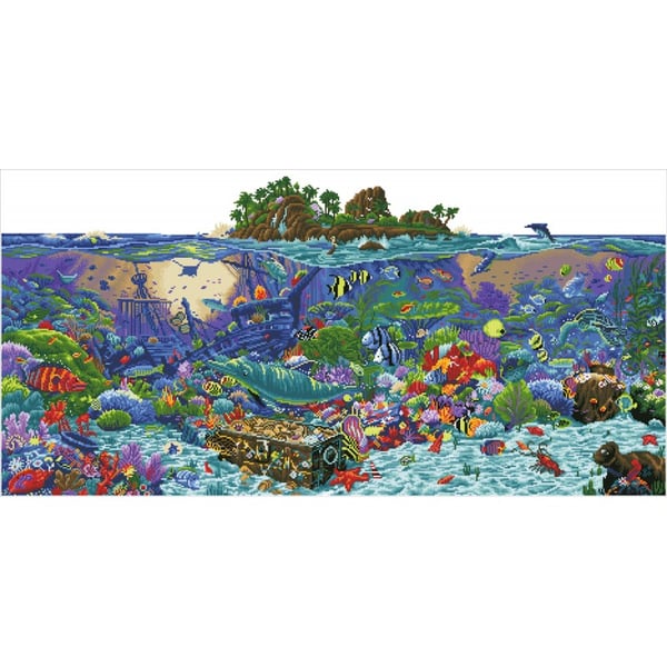 Diamond Dotz Coral Reef Island